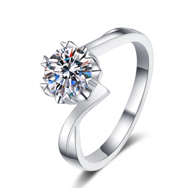 Freedom Sparkle Moissanite rings