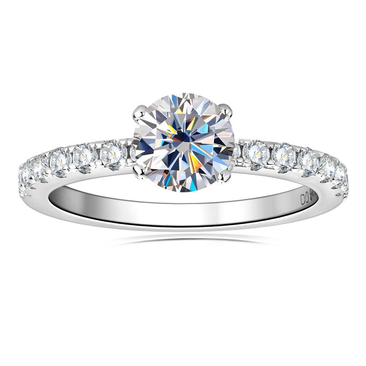 Beautiful Promise Moissanite rings