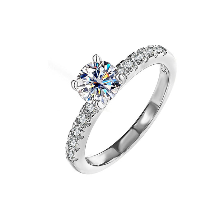 Beautiful Promise Moissanite rings