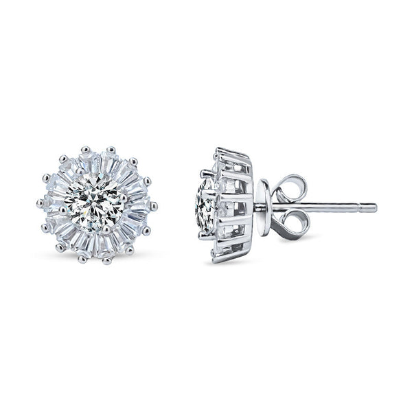 Aurora Whisper Moissanite Earrings