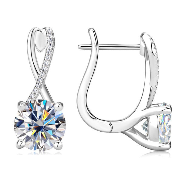 Celestial Illumination Moissanite Earrings