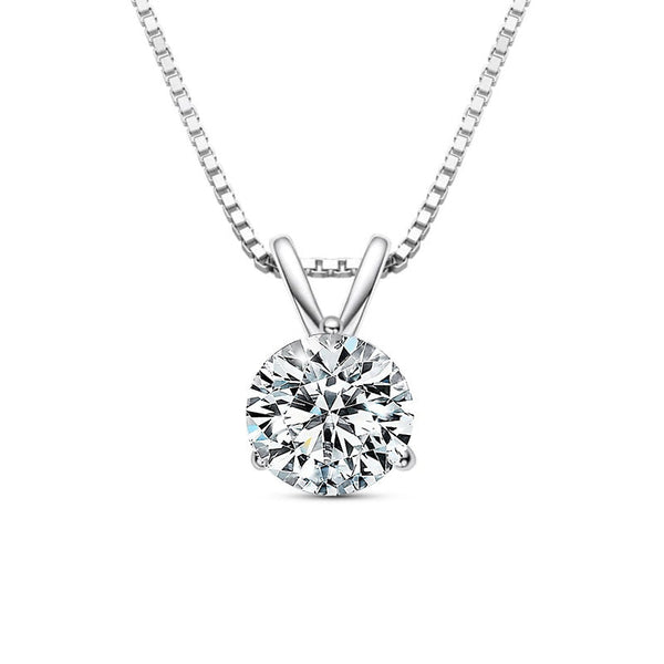 Starlit Whisper Moissanite Necklace