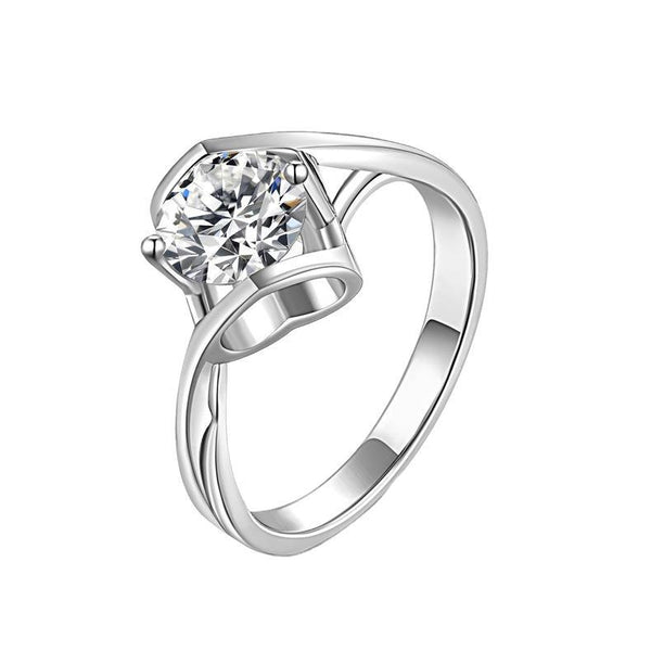 Enchanting Confidence Moissanite rings