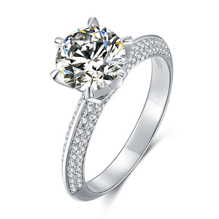 Passionate Bond Moissanite Engagement Ring