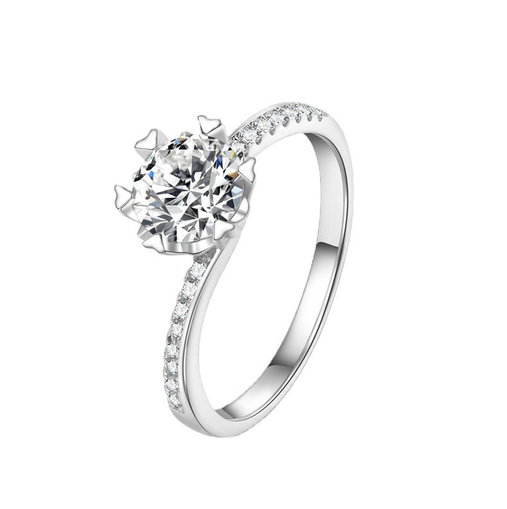 Infinite Grace Moissanite rings