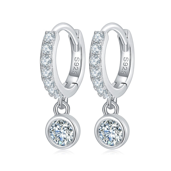 Celestial Brilliance Moissanite Earrings