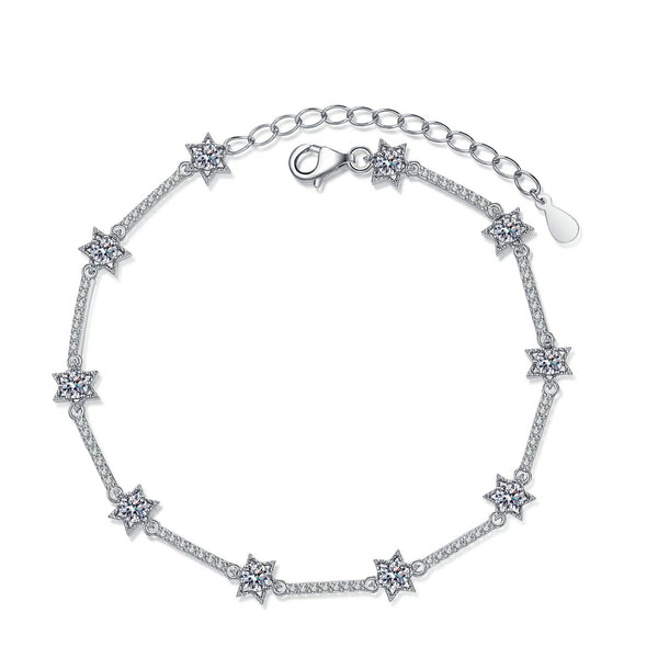 Midnight Enchantment Moissanite Bracelet