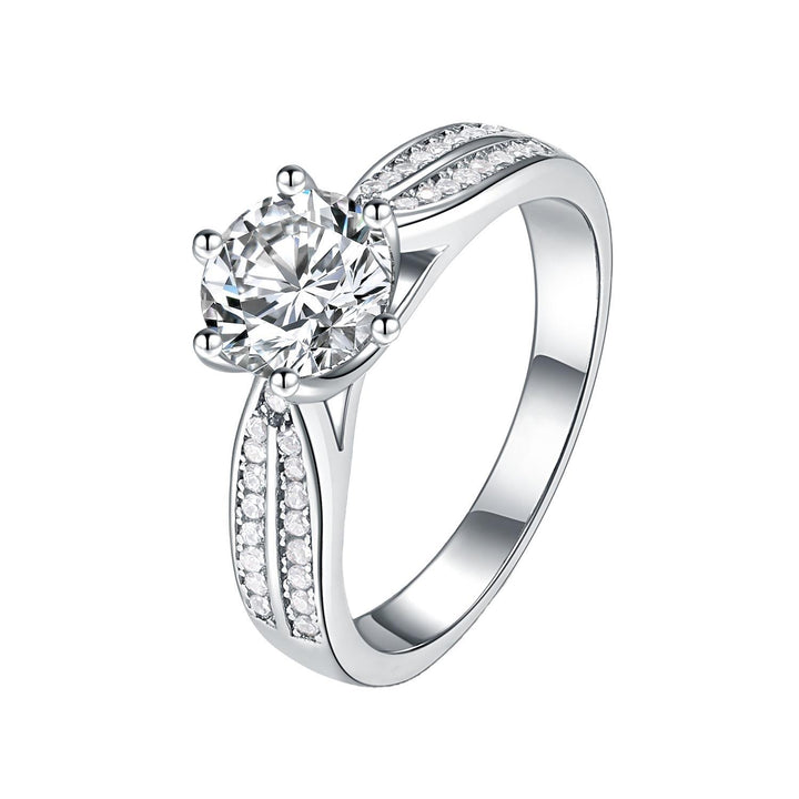 Starry Affection Moissanite rings