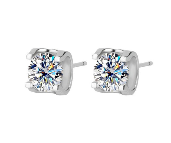 Tender Mist Moissanite Earrings