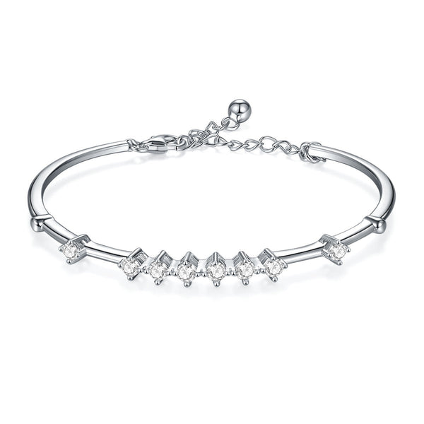 Moonbeam Whisper Moissanite Bracelet