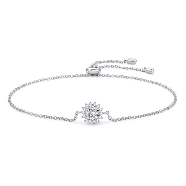 Celestial Grace Moissanite Bracelet